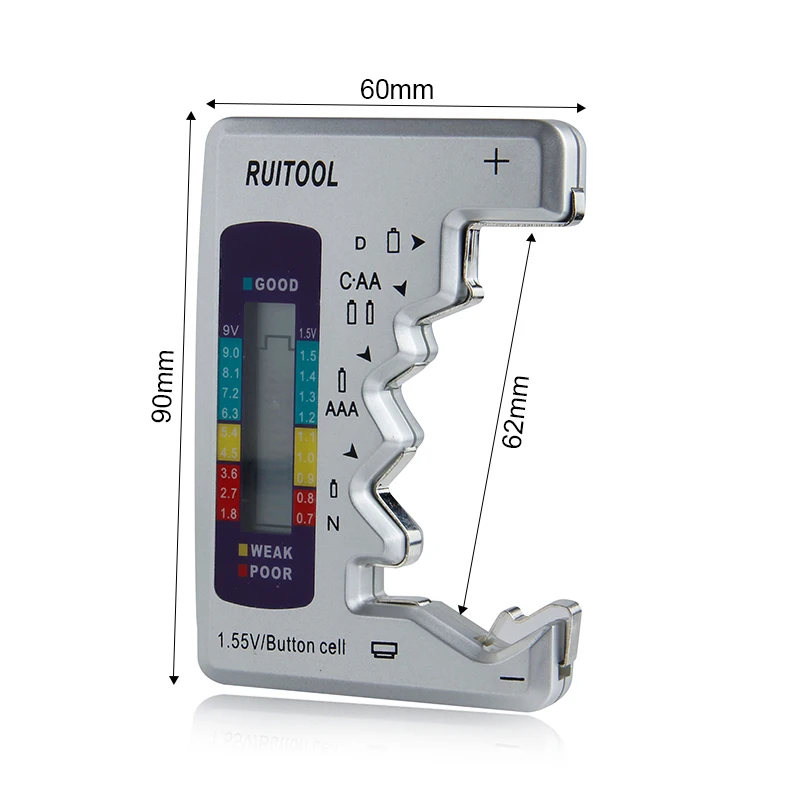 Тестер для аккумуляторов AA/AAA/1 5 в 9 в|battery operated hand tools|tester phbattery power tester |