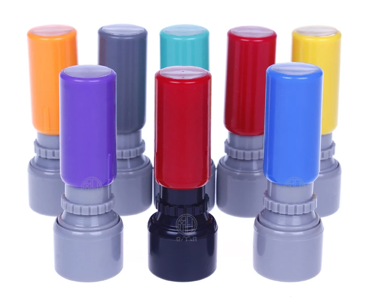 Индивидуальная фоточувствительная мини круглая печать автоматические чернила