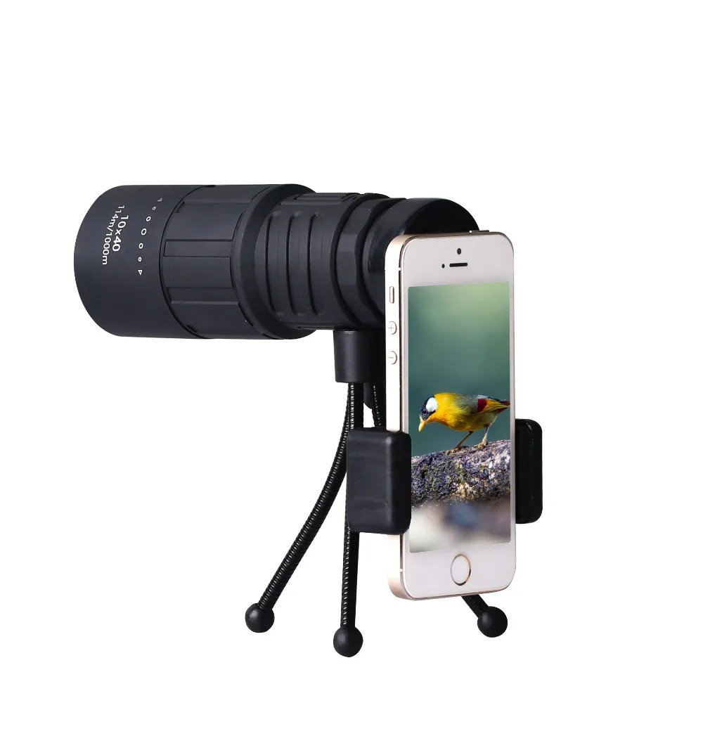 

Explorer High Powered SUNCORE 10*40 Monocular.Bright and Clear.Single Hand Focus Waterproof Fog Proof for Bird Watching