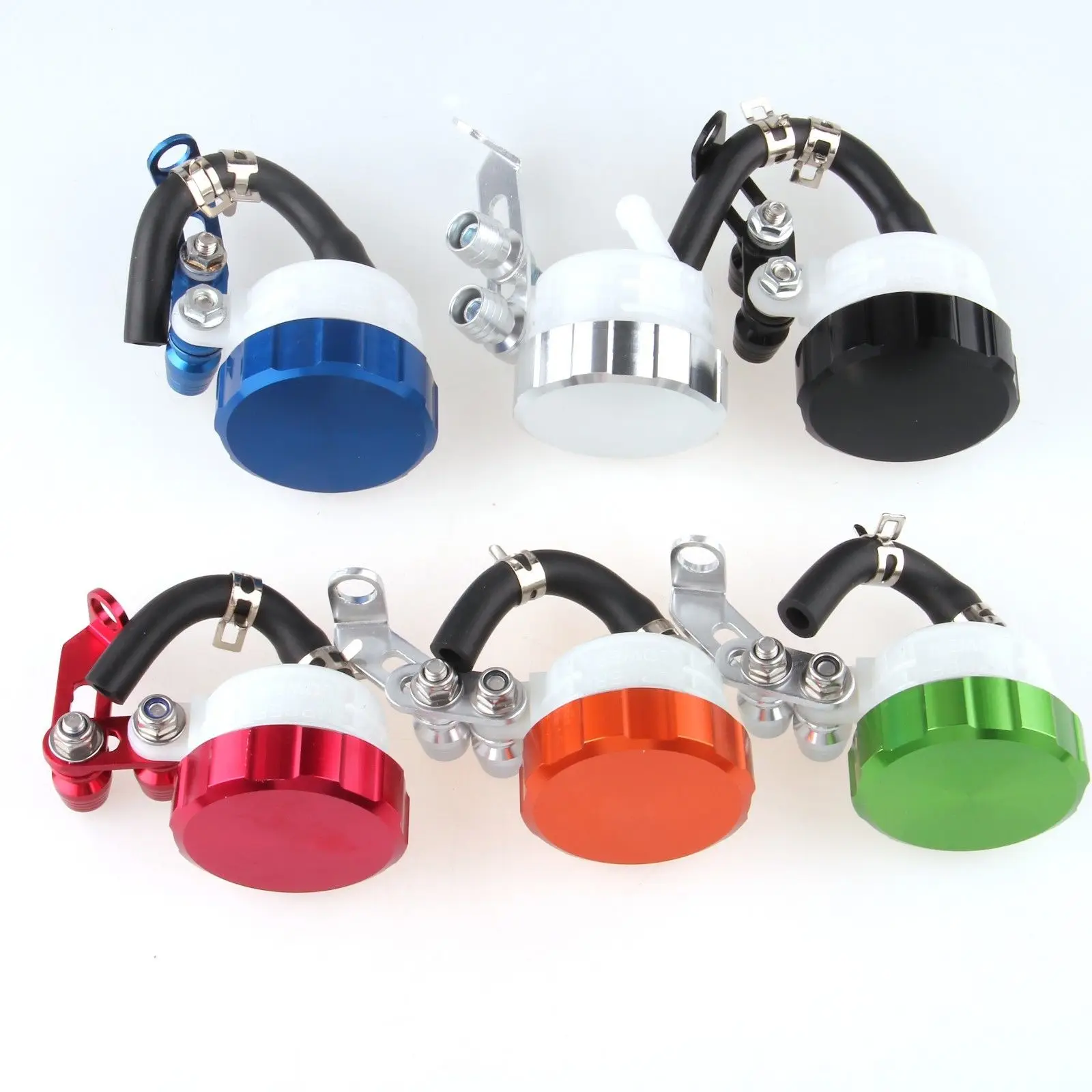 

Motorcycle Parts CNC Oil Cylinders Reservoir Front Brake Clutch Tank Fluid Cup For Aprilia Ducati Honda Kawasaki Suzuki Yamaha