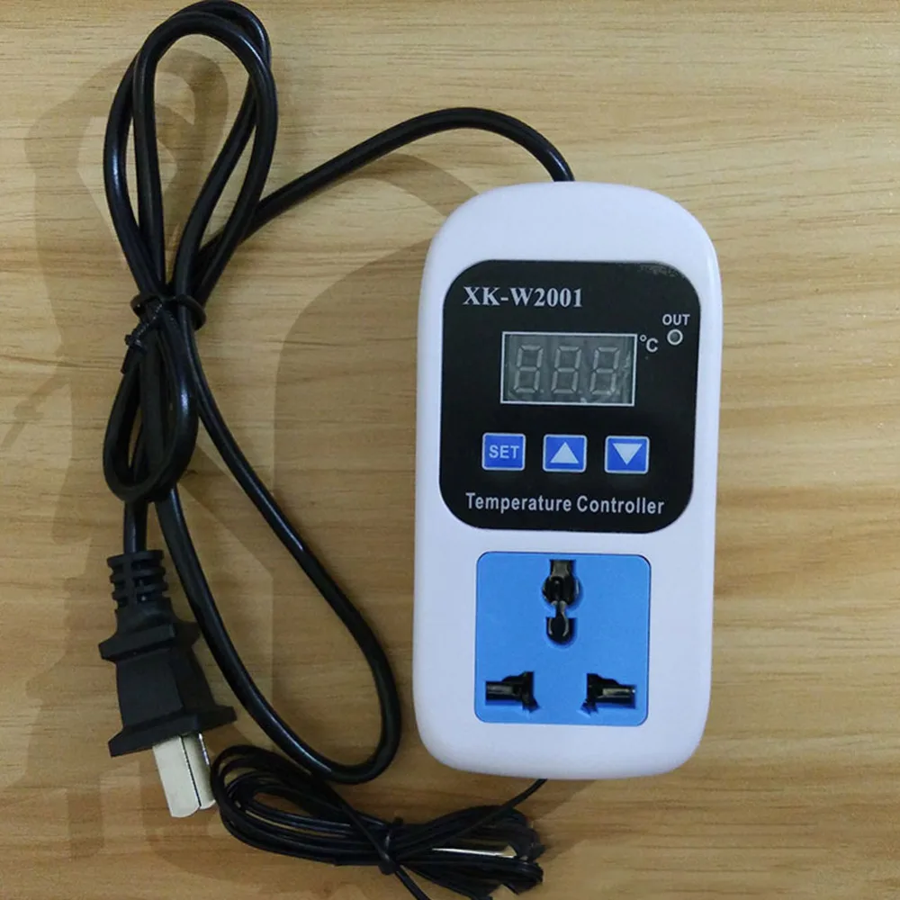 

High Precision Digital Microscope Computer Intelligent Thermostat Temperature Control Switch with Socket for Boiler, Incubator