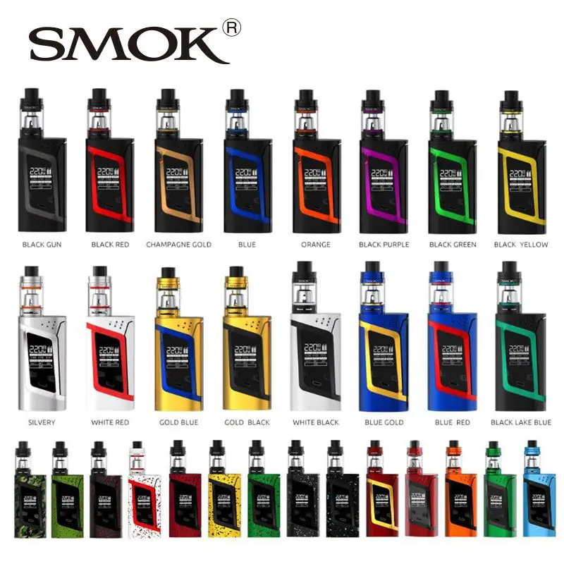 Prix pour D'origine smok alien kit 220 w avec smok tfv8 bébé réservoir 3 ml e-cig vaporisateur kit/220 w alien boîte mod vs smok gpriv kit 220 w sk03 Prix pour D'origine smok alien kit 220 w avec smok tfv8 bébé réservoir 3 ml e-cig vaporisateur kit/220 w alien boîte mod vs smok gpriv kit 220 w sk03