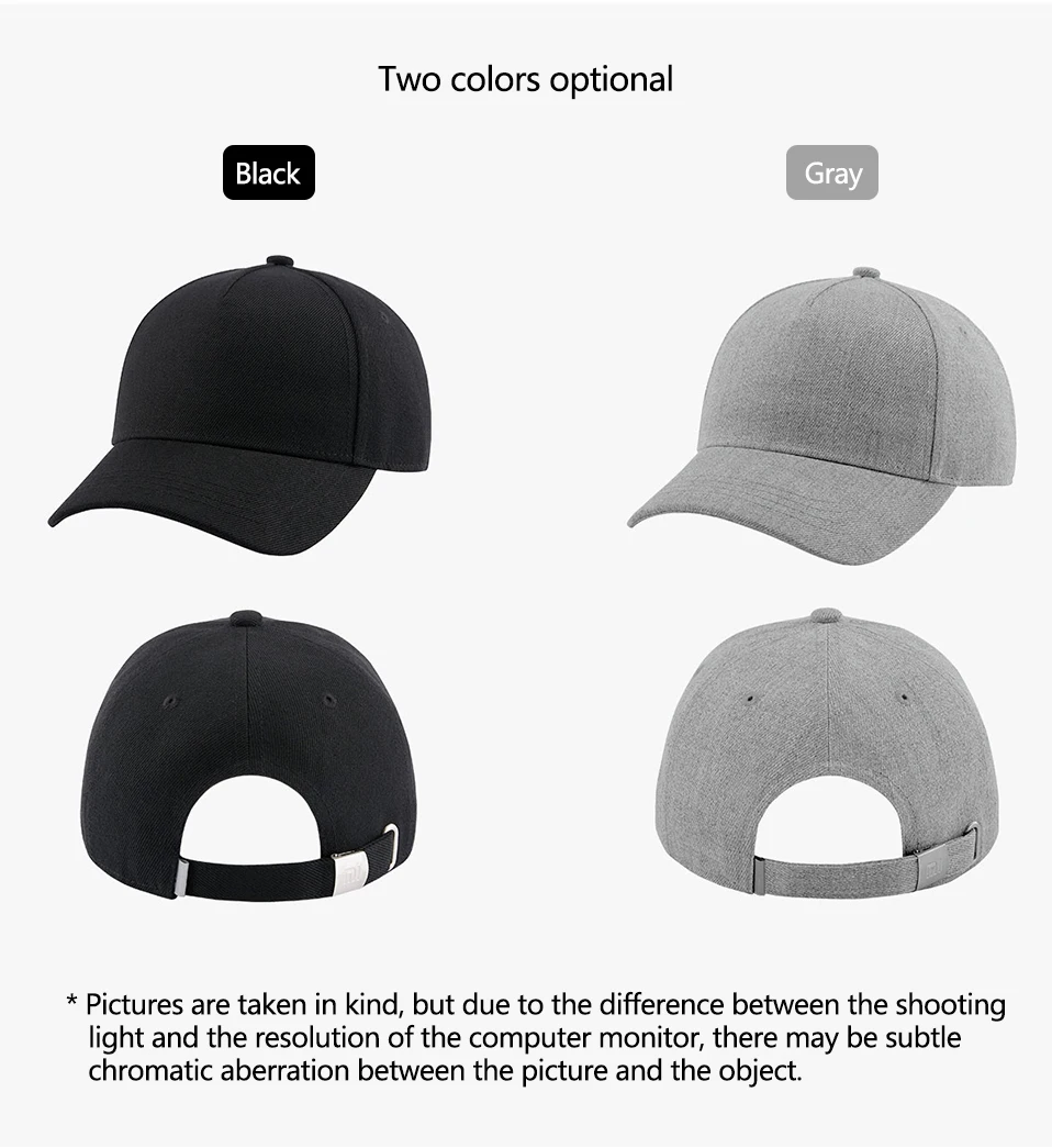 Original Xiaomi Mi Baseball Cap Unisex Popular Design Sweat Absorption Reflective Adjustable Snapback Hip Hop For Men and Women11