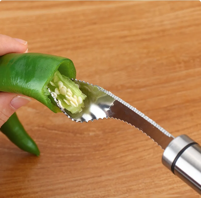 Bell pepper corer