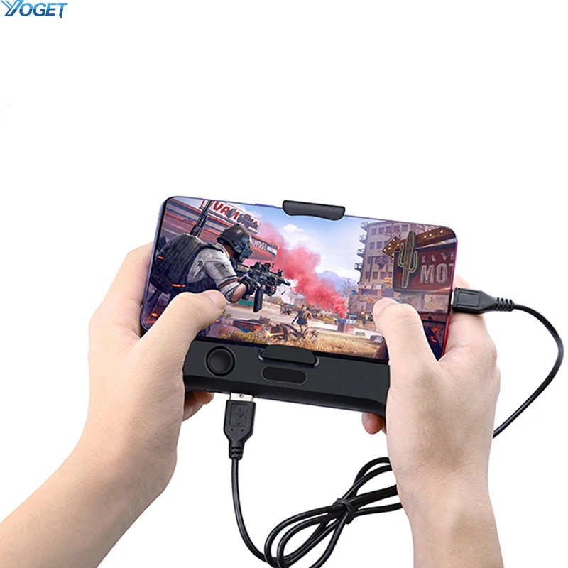 

Multi-function Mobile Phone Radiator Eat chicken Artifact Mobile Phone Charging Treasure Fast Cooling Handle Bracket For Phone