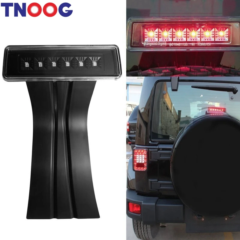 LED 3rd Third Brake Light Rear Tail Light for 07 16 Jeep Wrangler
