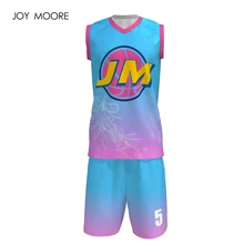 Изготовленный на заказ высококачественный баскетбольный трикотаж дышащий комплект для баскетбола