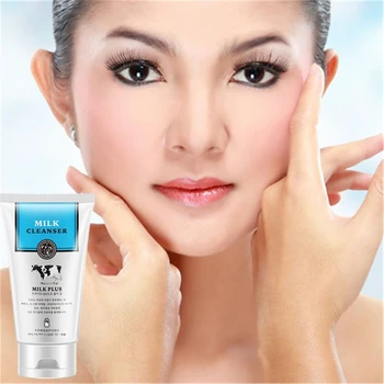 

LOVE THANKS Face Skin Care Essence Foam Facial Cleanser 100g Milk Whitening Deep Moisturizing Oil Control