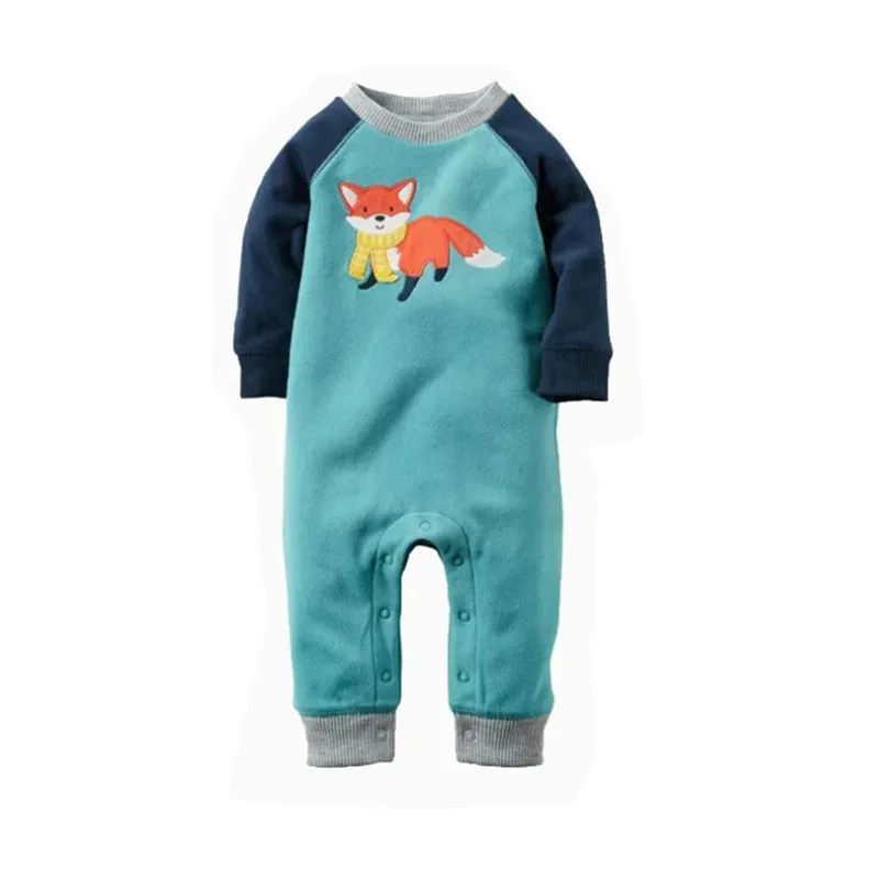 2017 New One piece Bodysuits For Baby Girls Full Sleeve Body Infant