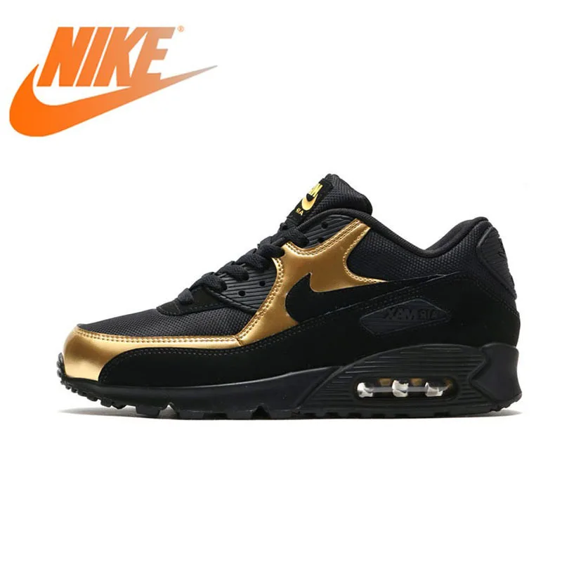 Оригинальный Nike Оригинальные кроссовки AIR MAX 90 для мужчин кроссовки дышащий Массаж Спорт на открытом воздухе обувь Кроссовки Новое