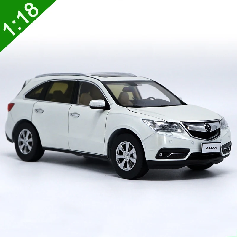 1:18 Acura MDX литой автомобиль из сплава модели игрушек белый красный для детей