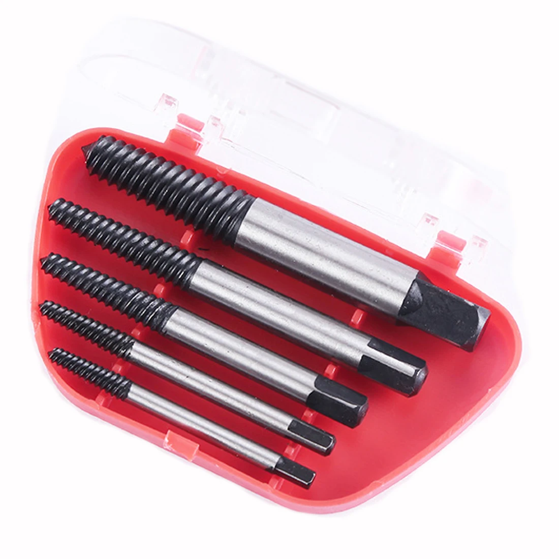 5Pcs 3Mm 18Mm Steel Broken Speed Out Damaged Screw Extractor Set Bolt Stud Remover Tool Drill Bit Kit With Case Baggage huismerk kopen in de aanbieding 5Pcs 3Mm 18Mm Steel Broken Speed Out Damaged Screw Extractor Set Bolt Stud Remover Tool Drill Bit Kit With Case Baggage huismerk kopen in de aanbieding