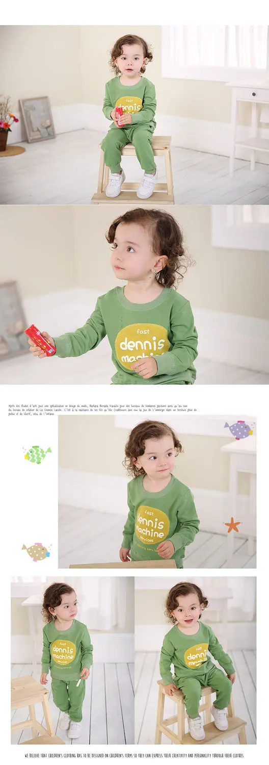 Anlencool/ г. roupas infantil Meninas, специальное пальто комплект весенней детской одежды в Корейском стиле для маленьких мальчиков