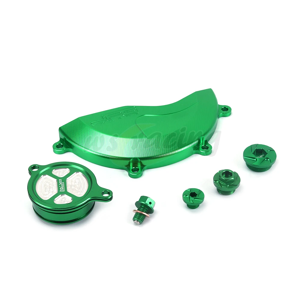 CNC Engine Cover Protector Guard Timing Drain Screw Bolt Oil Filter Cap