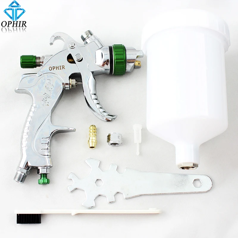 OPHIR Airbrush Paint 1.8mm HVLP Spray Pen Paint & Decorating Sprayer