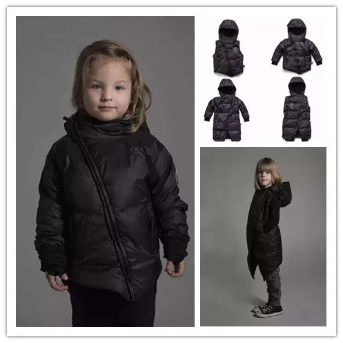 INS 2016 WINTER KIKIKIDS NUNUNU SKULL PATTERN KIDS WINTER DOWN COAT BABY BOY CLOTHES CHILDREN OUTWEARS