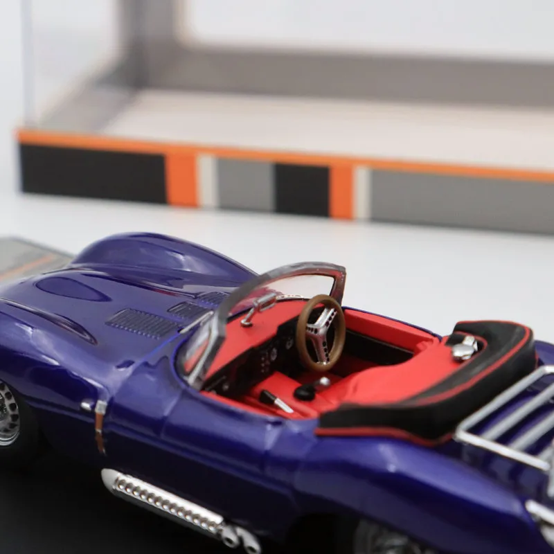 Премиум X 1:43 JAGUAR XK SS 1957 металлик темно-синий PRD534 Diecast модели автомобилей Ограниченная серия коллекции