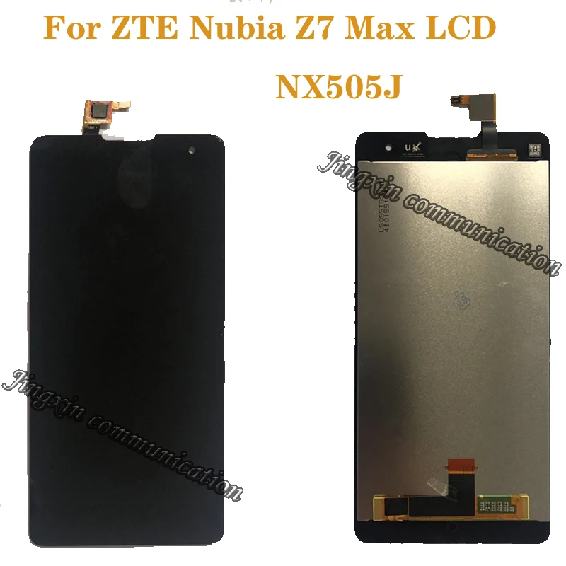 

5.5"for ZTE Nubia Z7 Max NX505J full LCD + touch screen digitizer components top quality repair parts free shipping+tools