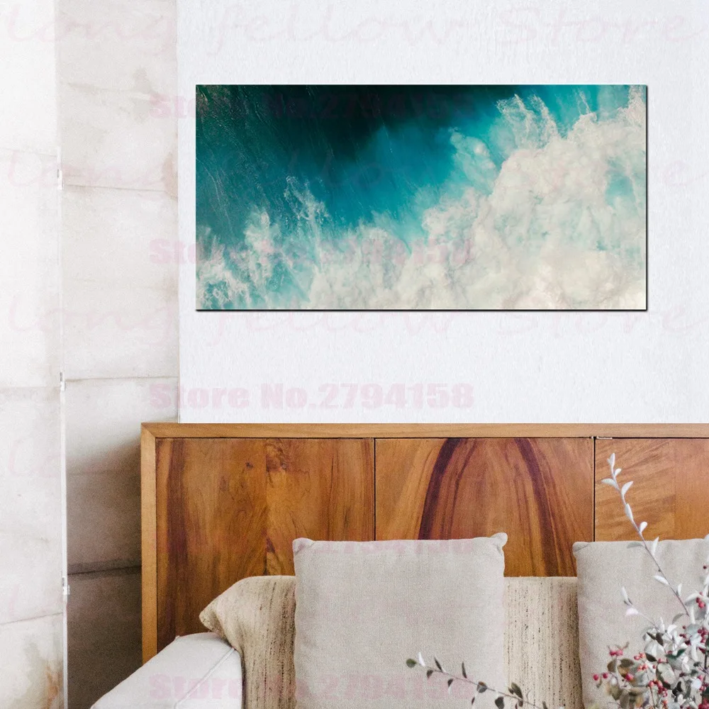 Large Posters Gallery Canvas Print Seascape Beach Sunset Landscape Pictures for Bathroom Lobby Hallway Home Decor Drop Shipping