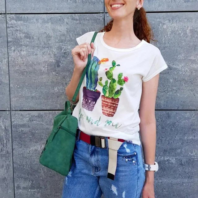 Женская футболка с фламинго женские летние топы 2020 Harajuku Camiseta Feminina Femme Mujer