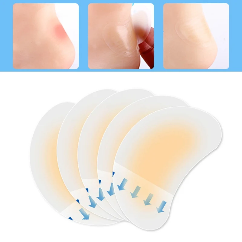 

7 Style Single Blisters Heel Protection Patch Gel Heel Stick With Anti-Wear Feet After Half Code Heel Paste Pad Health Foot Care