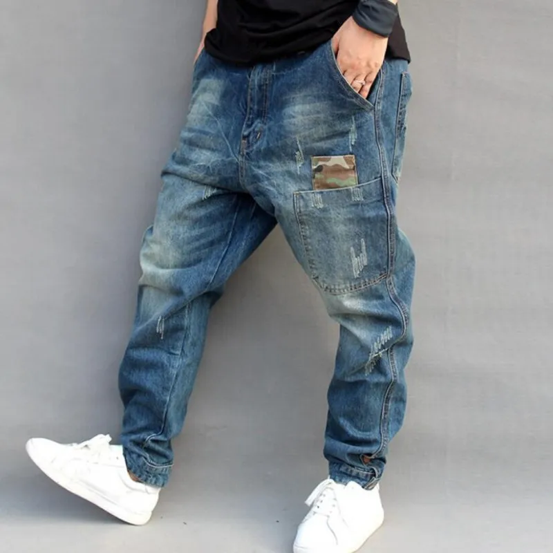 ripped baggy jeans mens