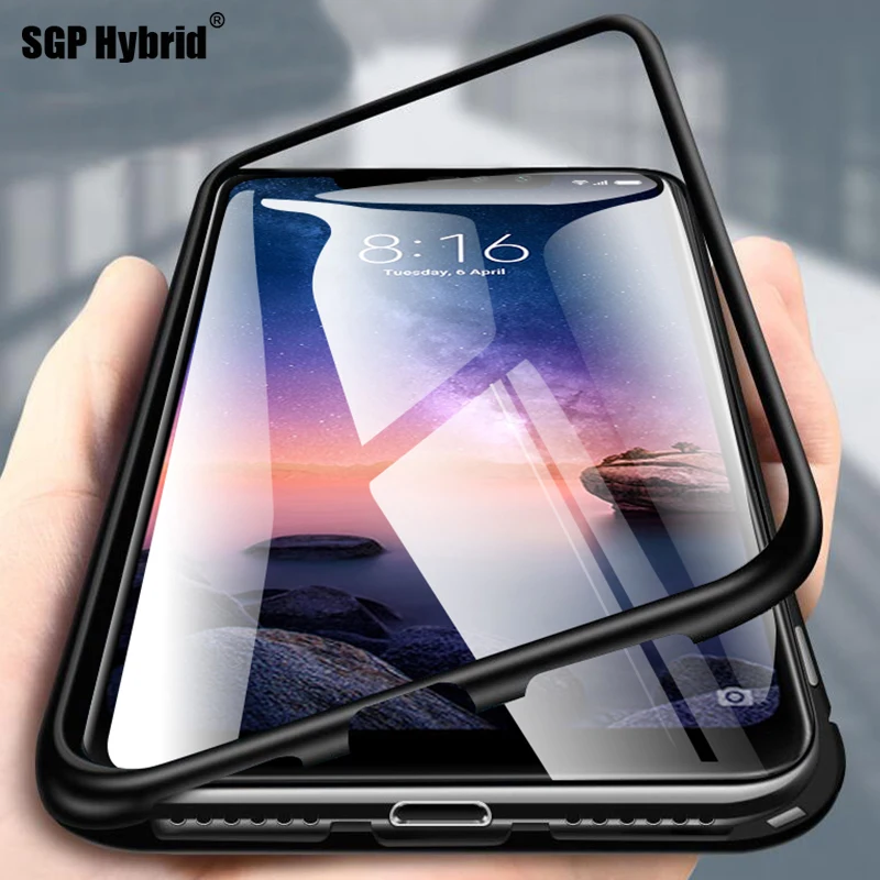 Магнитный адсорбционный чехол для Xiaomi Redmi note 5 7 6pro телефона Xaomi mi 8 A2 lite магнитный