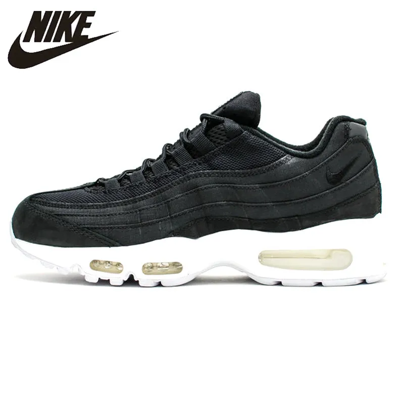 

Nike Air Max 95 Stussy Men's Running Shoes, Black ,Damping Anti-slip Wear Resistance Breathable Increase 834668 001