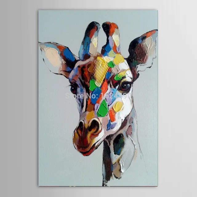 abstract animal painting