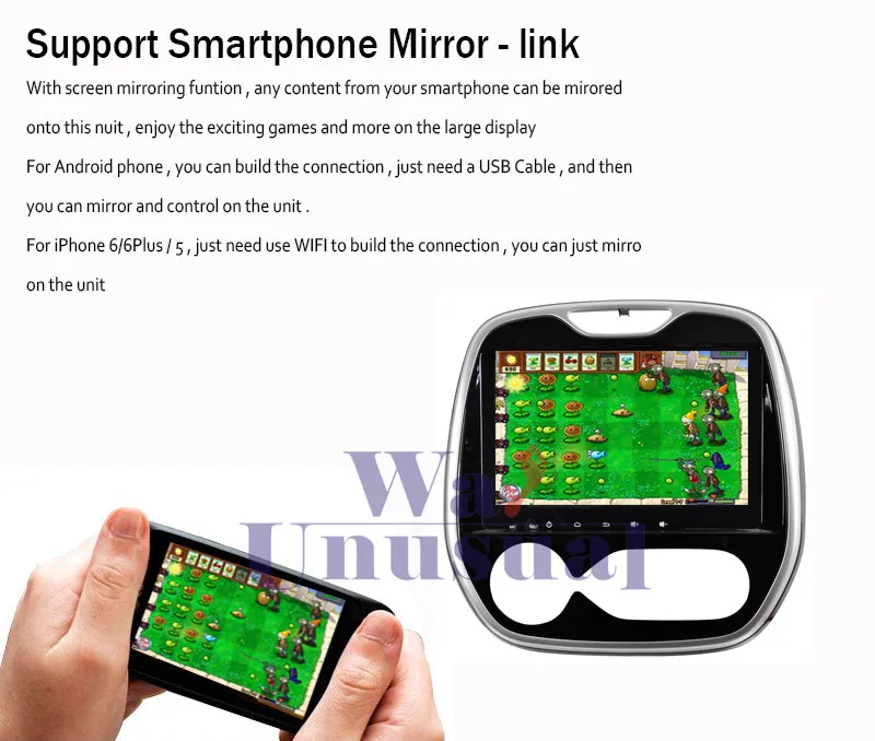 Excellent WANUSUAL 9" Quad Core 16G Android 6.0  GPS Navigation for  Duster 2014 2015 2016 2017 Auto With BT Wifi Mirror Link Maps 15