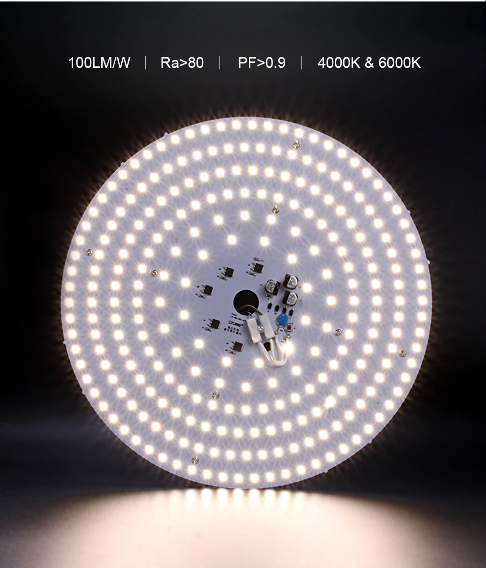 Conduziu a Lâmpada do Teto Fonte de Luz Expectativa de Substituir Led de Poupança de Energia 7 w 10 w 18 w 25 w 36 w 40 w Levou Bordo Luz 220 v 2835smd Lâmpada Tubo 4 36 40 led placa luz 220 v