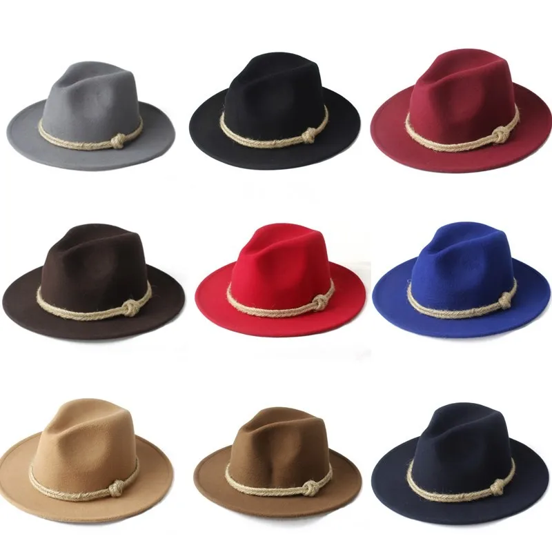 Новая мода Мужские Женские Chapeu Feminino Fedora шляпа для джентльмена с широкими полями лен джаз церковная Кепка Панама Федора топ шляпа от солнца 20