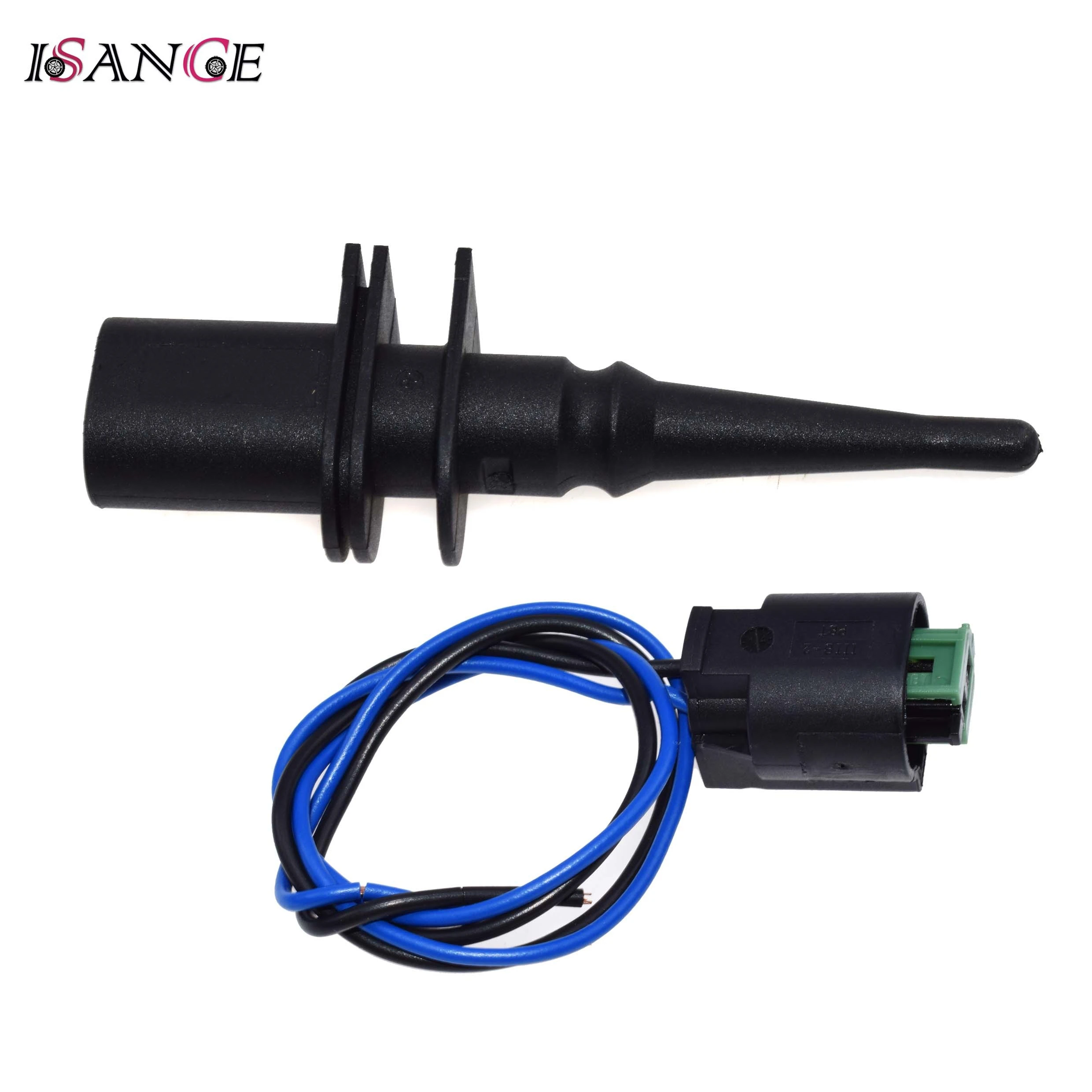 Isance Air Temperature Sensor + Connector Plug + Wire For Bmw 320i 325i