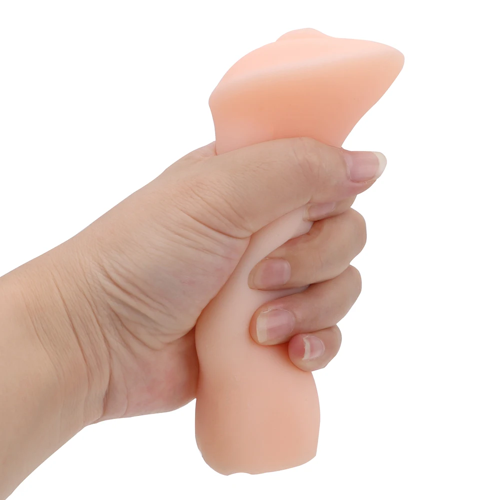 12cm Male Masturbation Cup Artificial Vagina Real Pussy Sex Toys For Men Penis Massager Cock Enlargement Erotic Adults Products | Красота и