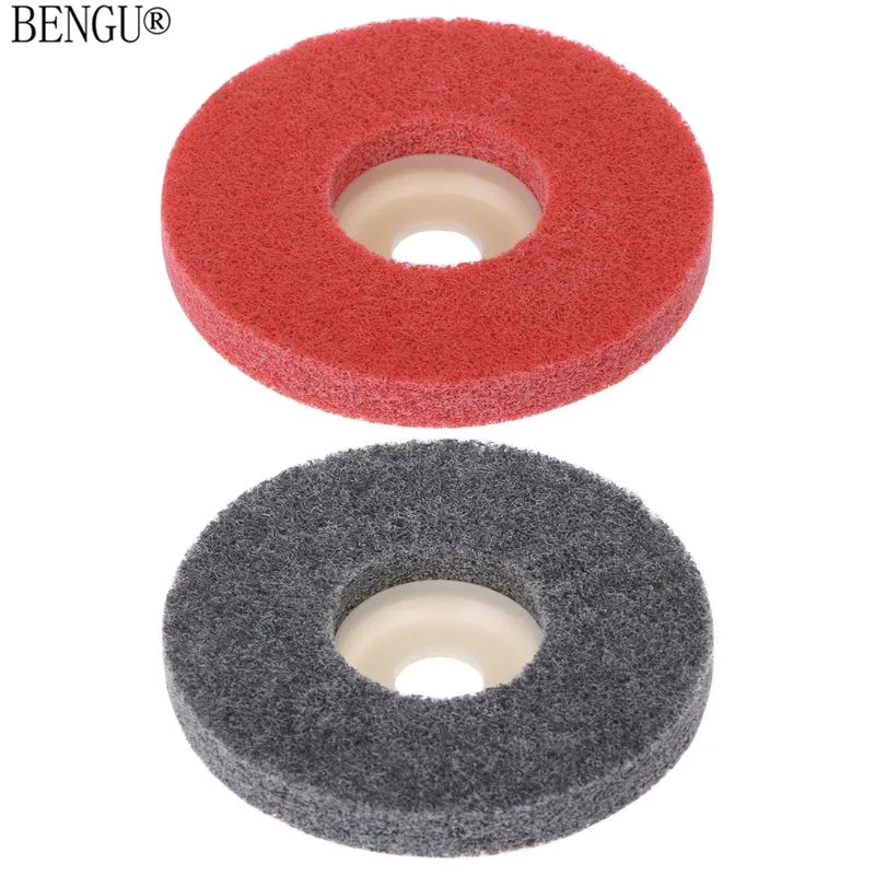 Buy 100mm Nylon Fiber Polishing Wheel Grinding Disc Abrasive Tools For Angle