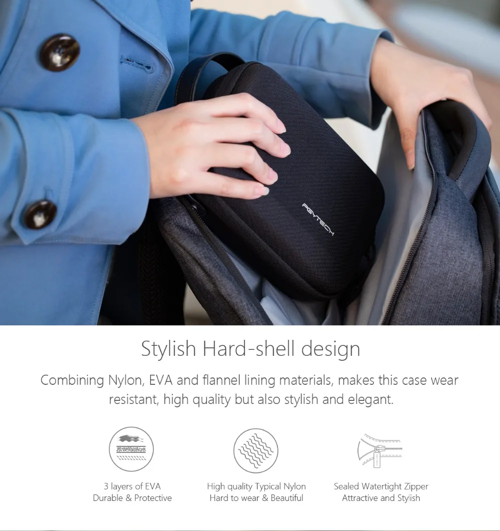 PGYTECH мини-сумка для DJI OSMO экшн-камеры и DJI OSMO Карманный чехол для переноски сумка