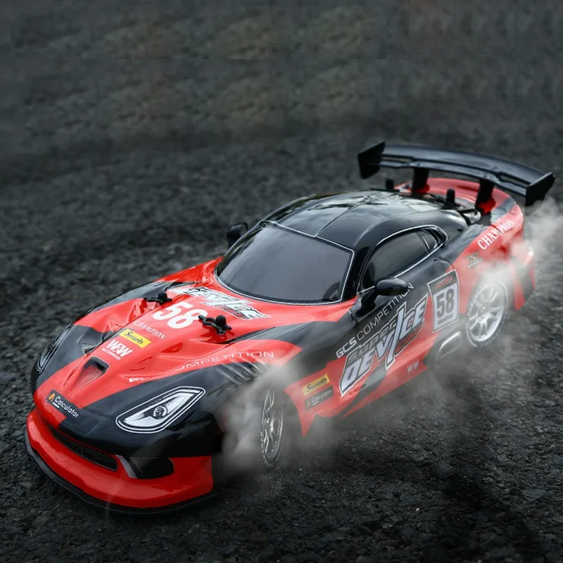 Радиоуправляемый автомобиль для GTR/Dodge Viper 4WD Drift Racing Championship 2,4G внедорожный Рокстер с дистанционным управлением, электронные игрушки для хобби