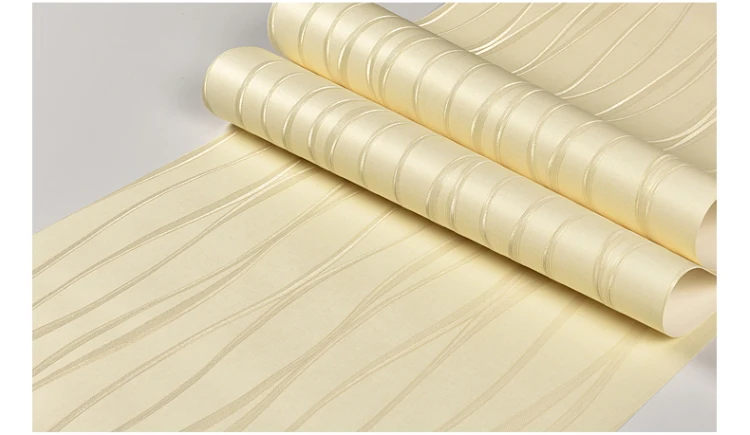 Papel de Parede Sala de Estar Rolos de Papel de Parede Parede para o para o Quarto Moda Pink Bege Luz Azul Listrado 3d Moderna Não Tecido Texturizado Stripe Rolos de 13 Moda rosa bege claro azul listrado papel