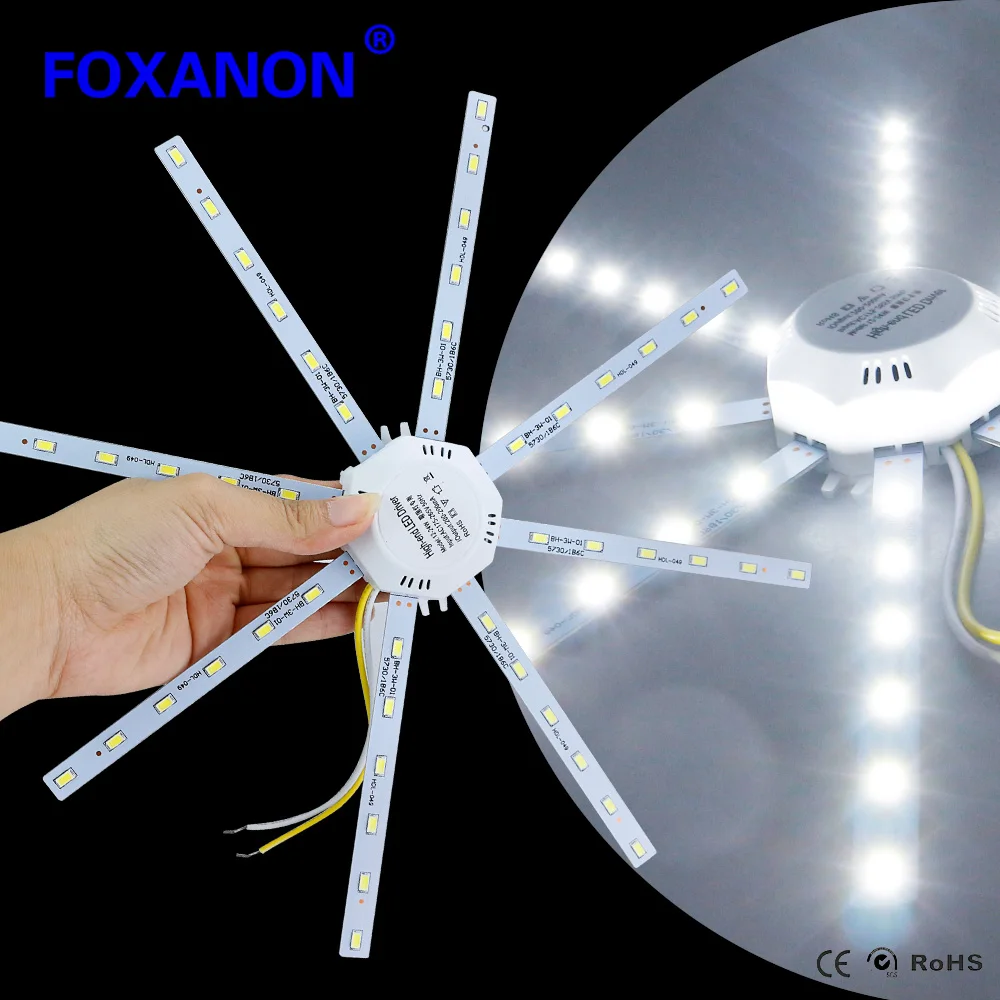 Светодиодная лампа в форме осьминога 5730 SMD 220 В перем. Тока 12 Вт 16 20 24 Вт|energy saving|220v