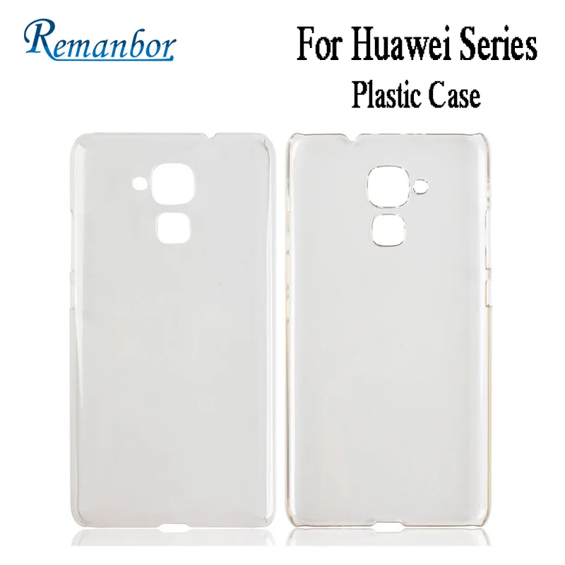 Remanbor For Huawei 5S Mate 8 S Honor 5C 4C 7 7i 5A Hard Plastic Case Protector Transparent Back Cover for | Мобильные телефоны и