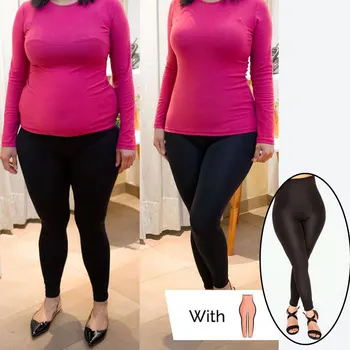 

Seamless Plus Size 3XL 4XL High Waist Shaping Black Leggings for Women Fitness Push Up Leggings Stepping on Feet Leggins Mujer