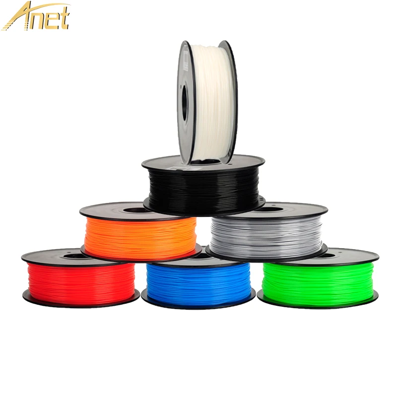 6Rolls/lot 1KG ABS Plastic Rod Rubber Ribbon Consumables ...
