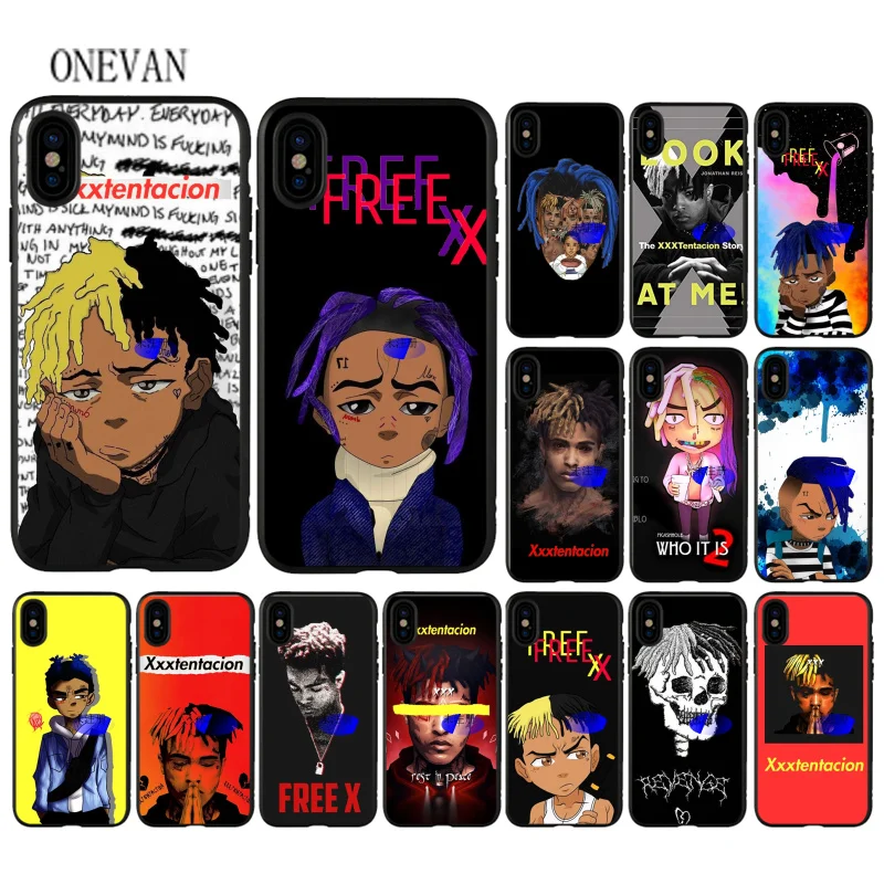 Мягкий чехол xxxtentacion Rapper для Apple iPhone 7 8 6 6S Plus X XS MAX 5 5S SE XR | Мобильные телефоны и