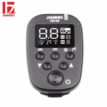 

JINBEI TR-V6 Trigger 2.4G Wireless Radio Studio Flash Transmitter Photography Lighting Remote Controller