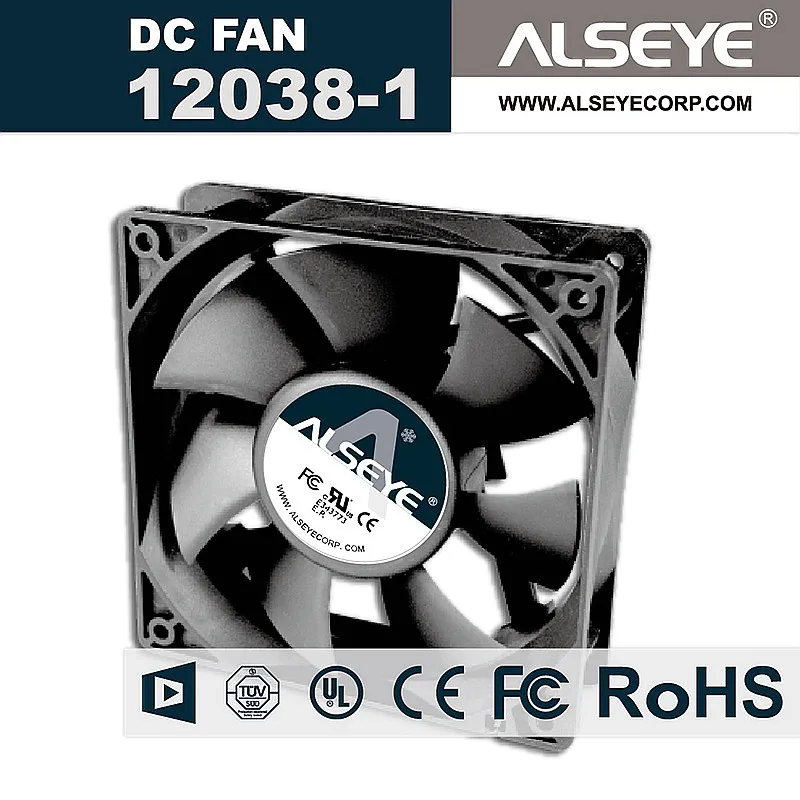 ALSEYE 12038SVL-N2 Высокая производительность 24 В 120 мм вытяжной вентилятор 0.3A 2600 ОБ./МИН.