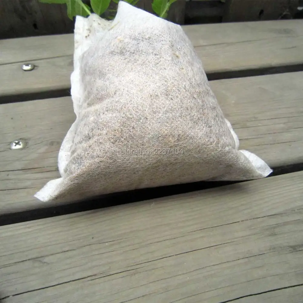 25pc Flower Plant Green Organic Vegetable Seed Germinate Seedling Sprout Cutting Clone Grow Pot Non-woven Fabrics Bag Breathable