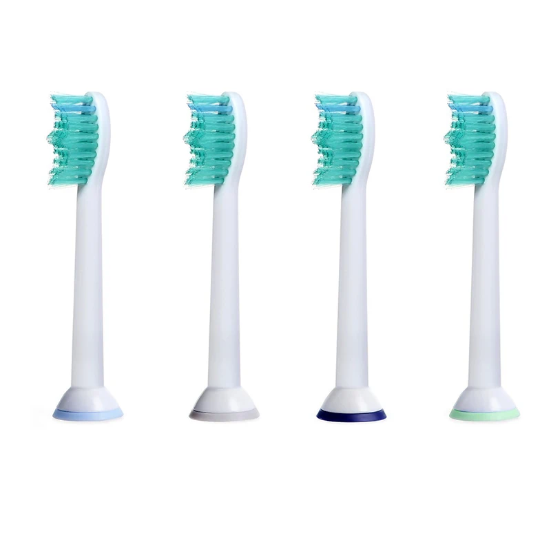 

Pack of 4 Toothbrush Replacement Heads for Philips Sonicare ProResults HX6013 Toothbrushes Fit DiamondClean Flexcare