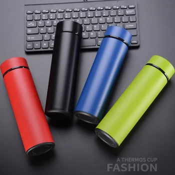 

500ml Thermos Stainless Steel Double Wall Thermal Cup Bottle Travel Mug Water Vacuum Cup School Home Tea Coffee Drink Bottle Cup