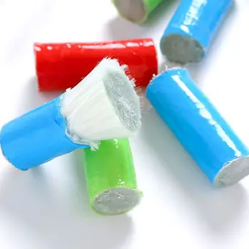 

2 PCS Car Rust Remover Cleaning Pot Stick Stainless Steel Magic Stick Cleaning Brush Random Color Car-styling