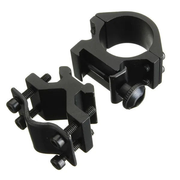 Universal Metal Rail Clip 25mm Ring 20mm Rail Gun Mount Tactical